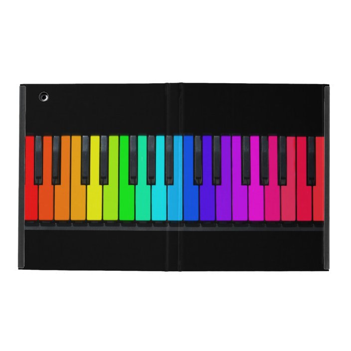 Rainbow Piano Keyboard iPad 2/3/4 Case