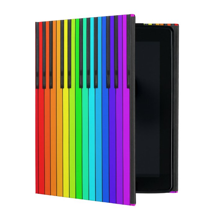 Rainbow Piano Keyboard iPad 2/3/4 Case