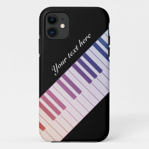Rainbow Piano Keys iPhone 5 11 Case