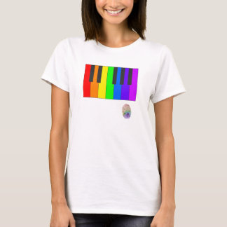 Rainbow Piano T-Shirt