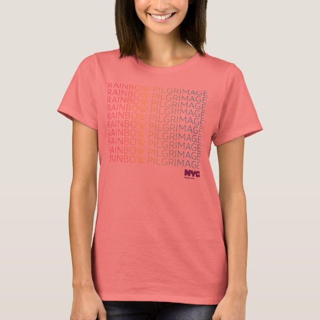 Rainbow Pilgrimage Multi T-Shirt (Front)