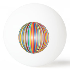 Rainbow Ping Pong Ball
