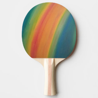 Rainbow Ping Pong Paddle