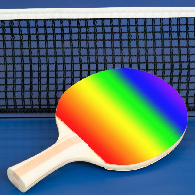 Rainbow Ping-Pong Paddle (Insitu)