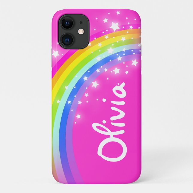 Rainbow pink sky Case-Mate iPhone case (Back)