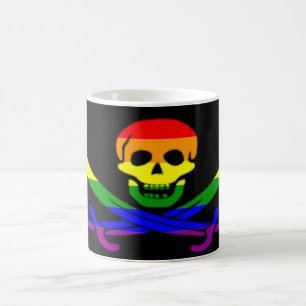 Rainbow Pirate Mug