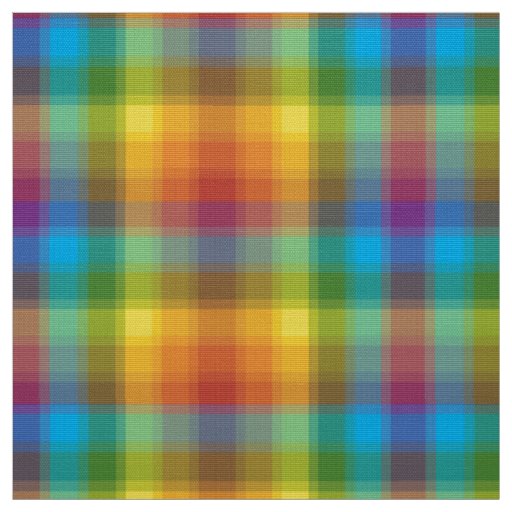 Rainbow Plaid 22 Pattern
