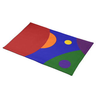 Rainbow Planets Placemat