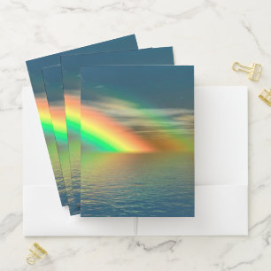Rainbow Pocket Folder