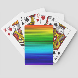 Rainbow Poker Cards