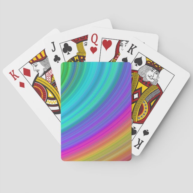 Rainbow Poker Cards (Back)