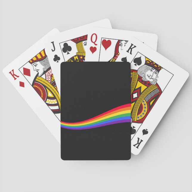 Rainbow Poker Cards (Back)
