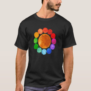 Rainbow Polka Dot International Dot Day September  T-Shirt