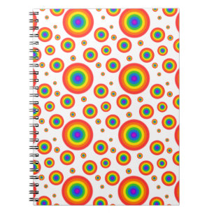 Rainbow Polka Dots Notebook