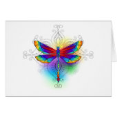 Rainbow Polygonal Dragonfly (Front Horizontal)