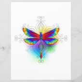 Rainbow Polygonal Dragonfly (Front)