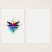 Rainbow Polygonal Dragonfly (Front & Back)