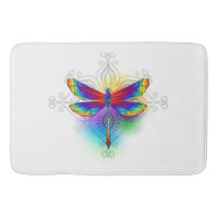 Rainbow Polygonal Dragonfly