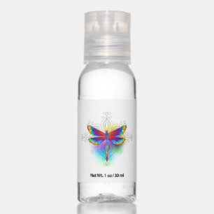 Rainbow Polygonal Dragonfly Hand Sanitizer