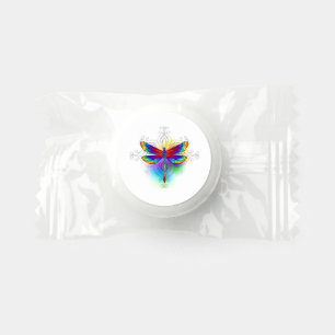 Rainbow Polygonal Dragonfly Life Saver® Mints