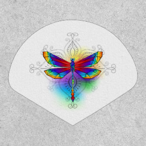 Rainbow Polygonal Dragonfly Patch