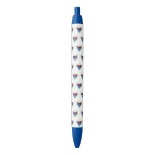 Rainbow Polygonal Dragonfly Pen