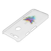 Rainbow Polygonal Dragonfly Uncommon Google Pixel Case (Top)
