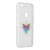Rainbow Polygonal Dragonfly Uncommon Google Pixel Case (Back/Right)