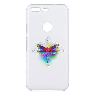 Rainbow Polygonal Dragonfly Uncommon Google Pixel Case