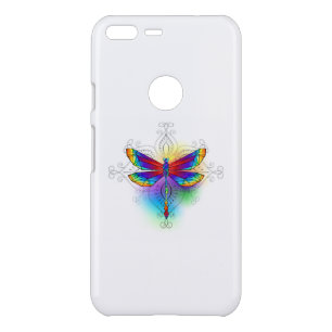Rainbow Polygonal Dragonfly Uncommon Google Pixel XL Case