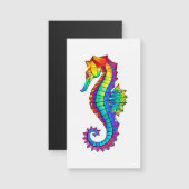 Rainbow Polygonal Seahorse (Front/Back)