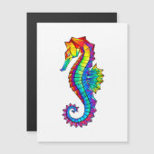 Rainbow Polygonal Seahorse (Front/Back)