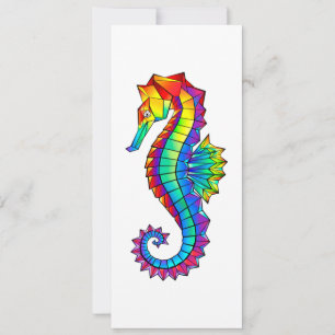 Rainbow Polygonal Seahorse Announcement