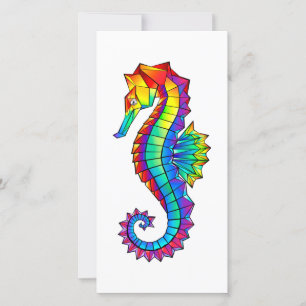 Rainbow Polygonal Seahorse Announcement