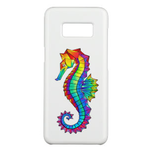 Rainbow Polygonal Seahorse Case-Mate Samsung Galaxy S8 Case
