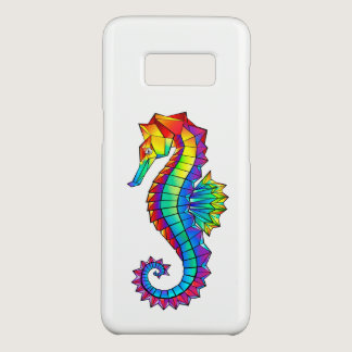 Rainbow Polygonal Seahorse Case-Mate Samsung Galaxy S8 Case
