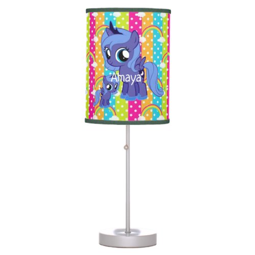 Rainbow Pony Lamp Shade