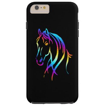Rainbow Pony Tough iPhone 6 Plus Case
