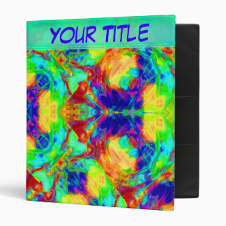 Rainbow Pool Customizable Art Binder