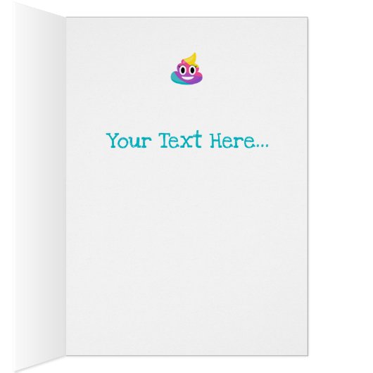 Rainbow Poop Emoji (Inside (Right))