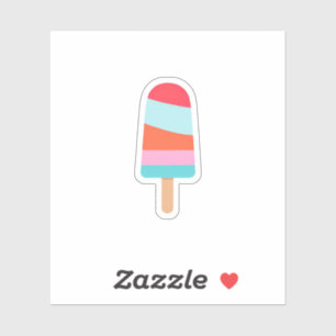 Rainbow Popsicle Sticker