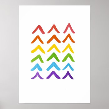 Rainbow Poster by Megaflora at Zazzle
