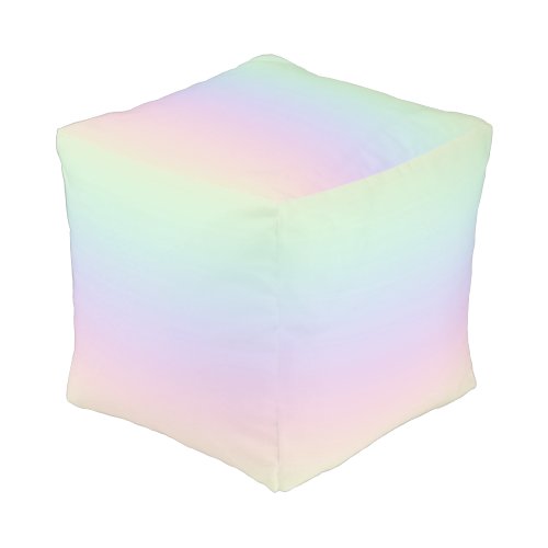 Rainbow Pouf