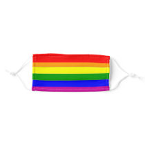 Rainbow Pride Adult Cloth Face Mask