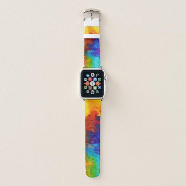 rainbow apple watch band 38mm