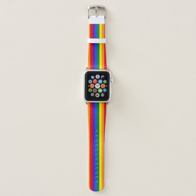 Rainbow Pride Apple Watch Band (Front)