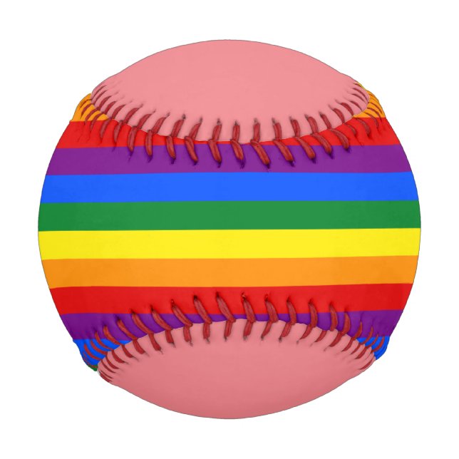 Rainbow Pride Baseball (Front)