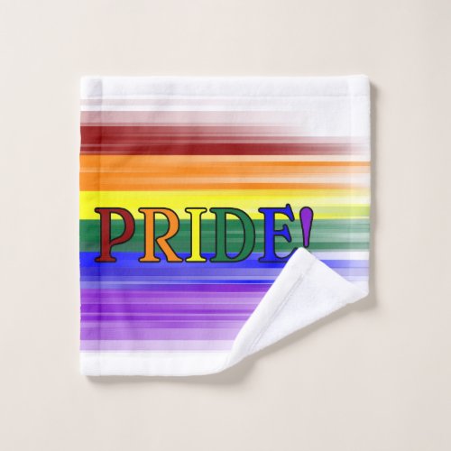 Rainbow Pride Bath Towel Set