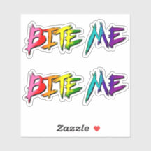 Rainbow Pride Bite Me
