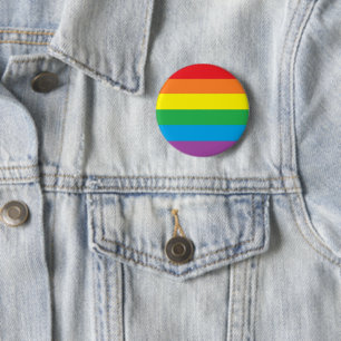 "Rainbow Pride"  Button